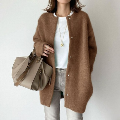 ARIANNA-CASHMERE CARDIGAN