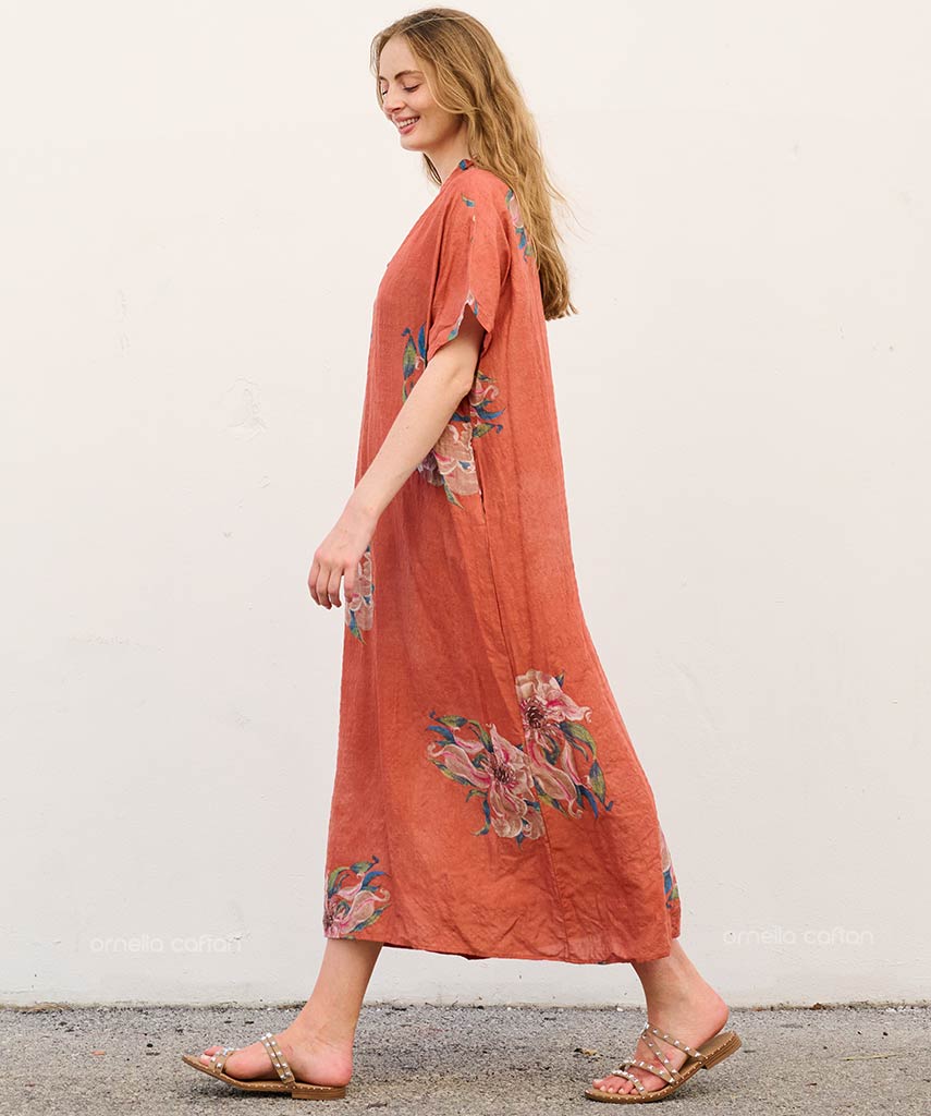 CASUAL DRESS – DRESSED IN WILDFLOWERS