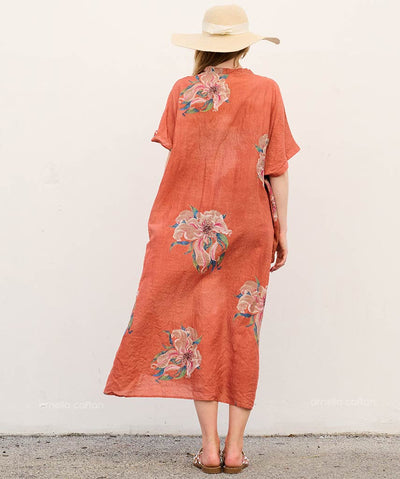 CASUAL DRESS – DRESSED IN WILDFLOWERS