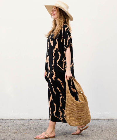 CASUAL DRESS – GOLDEN DUNES FLOW