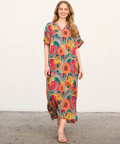 CASUAL DRESS – GEOMETRIC ECHOES