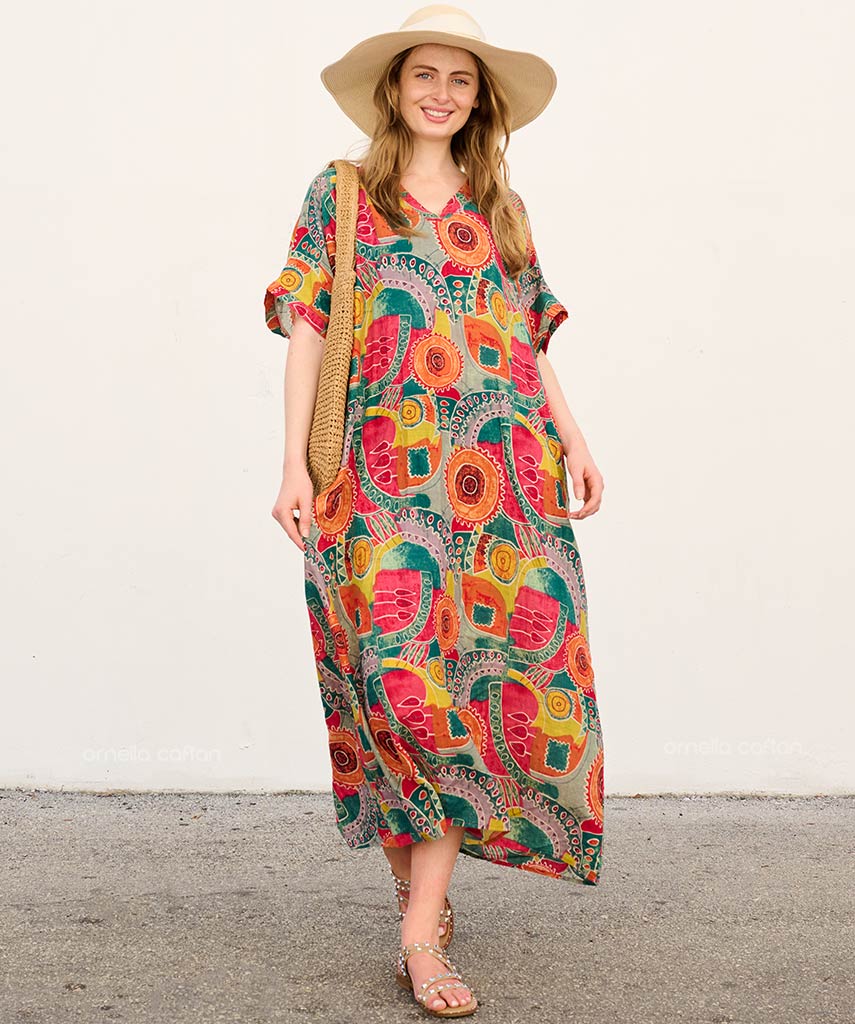 CASUAL DRESS – GEOMETRIC ECHOES