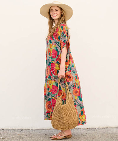 CASUAL DRESS – GEOMETRIC ECHOES