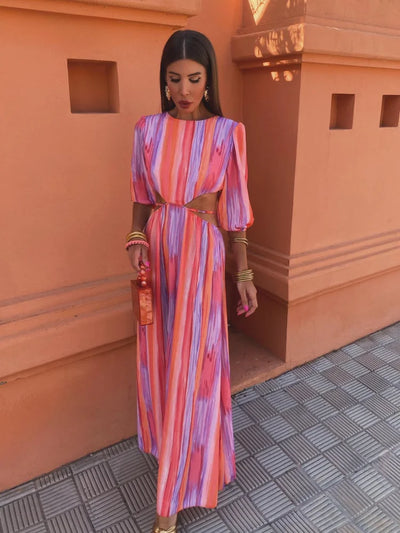 PALOMA – SCULPTED CUT-OUT SILHOUETTE DRESS