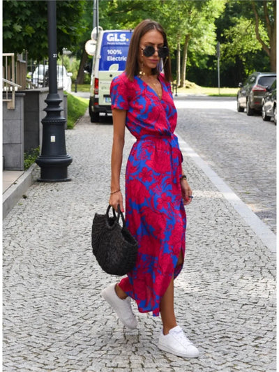 NENA – EFFORTLESS WRAP ELEGANCE DRESS