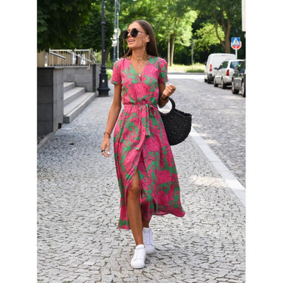 NENA – EFFORTLESS WRAP ELEGANCE DRESS