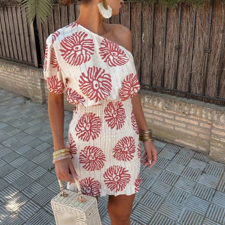 BERNADINA – SUNLIT EASE MINI DRESS