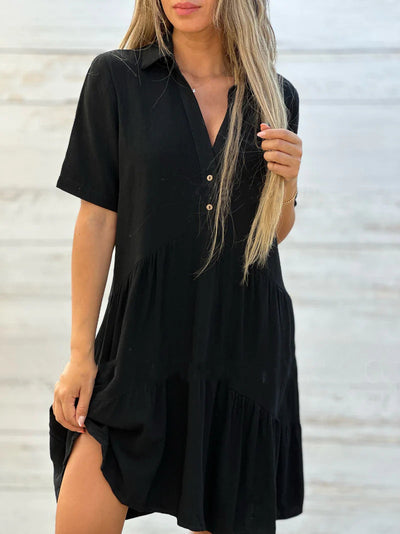 LUNA – SUNLIT EASE LINEN DRESS