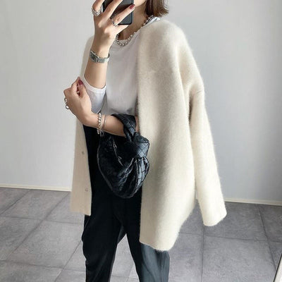 ARIANNA-CASHMERE CARDIGAN