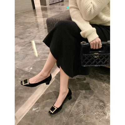 NARELLA – SCULPTED ELEGANCE SQUARE-TOE HEELS