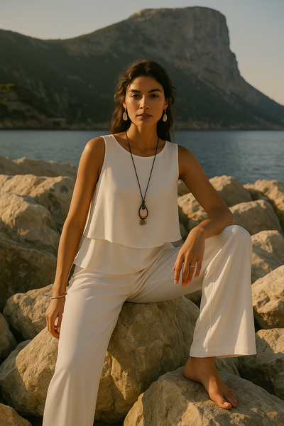 ODESSA – ELEGANT TWO-PIECE SET WITH GRACEFUL TAILORING