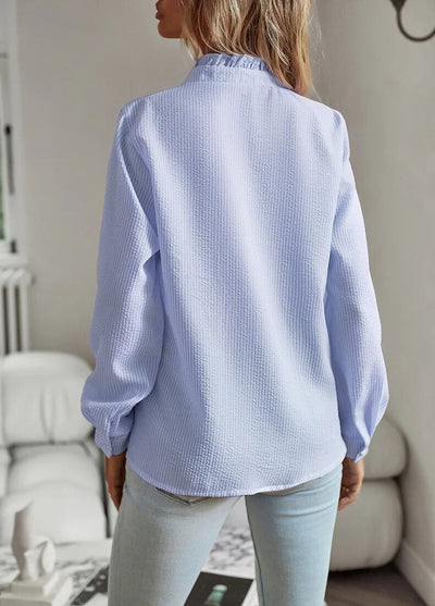 EDITH – ROMANTIC RUFFLES ELEGANT BLOUSE
