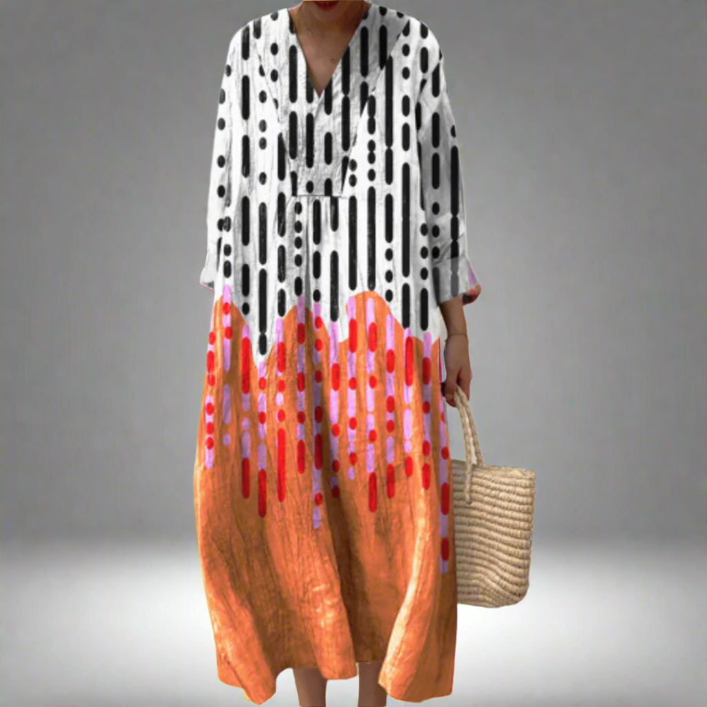 CAROLA – BOLD SHAPES IN FLUID ELEGANCE