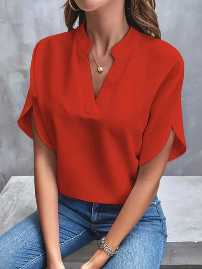 THALIA – TAILORED GRACE SILK BLOUSE