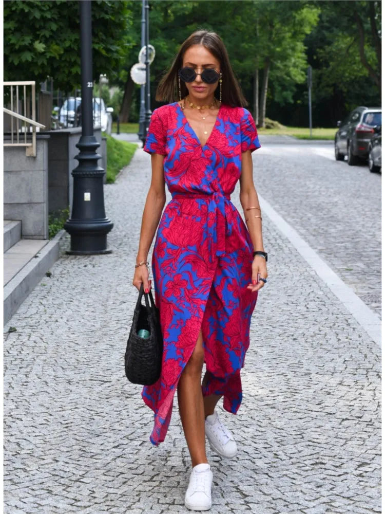 NENA – EFFORTLESS WRAP ELEGANCE DRESS