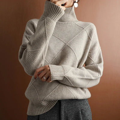PATRICIA - ARGYLE SWEATER