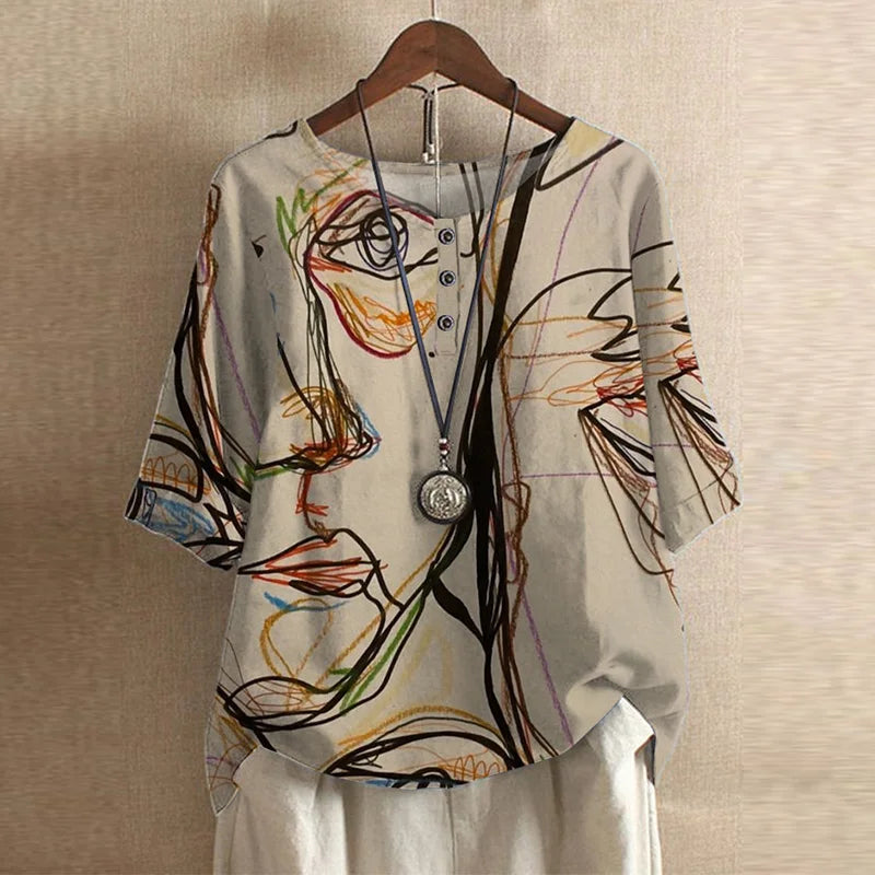 ANYA – VINTAGE POETRY SOFT BLOUSE