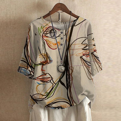 ANYA – VINTAGE POETRY SOFT BLOUSE