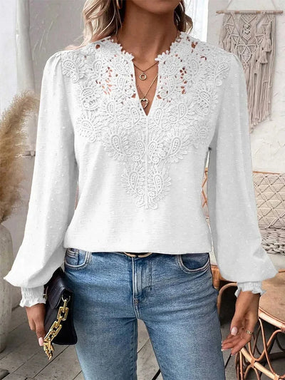 CHARLENE – ELEGANT FLOW BLOUSE WITH GRACEFUL DETAILS