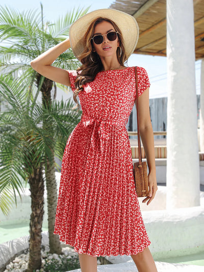 ANETTE – DELICATE BLOOM WHISPERS MIDI DRESS