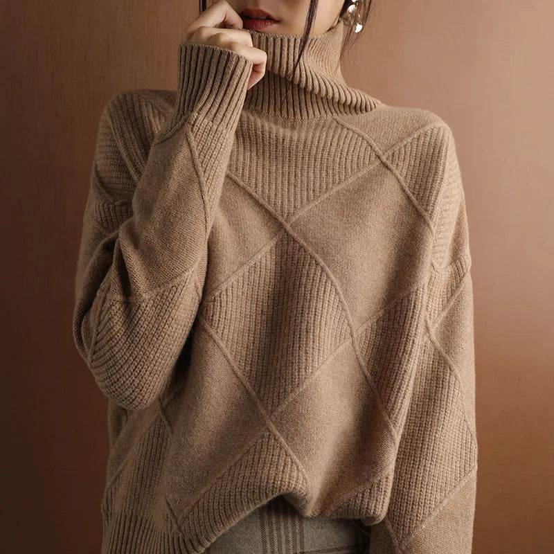 PATRICIA - ARGYLE SWEATER
