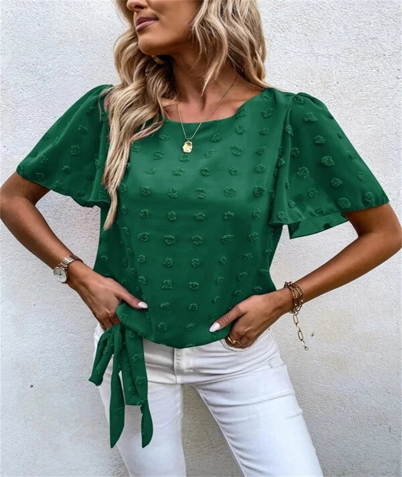 RITA – CHARMING TOP WITH FEMININE GRACE