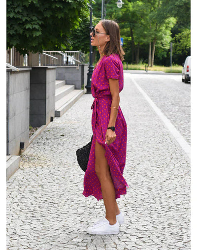 MARIELLA – SUN-DRENCHED ELEGANCE DAY DRESS