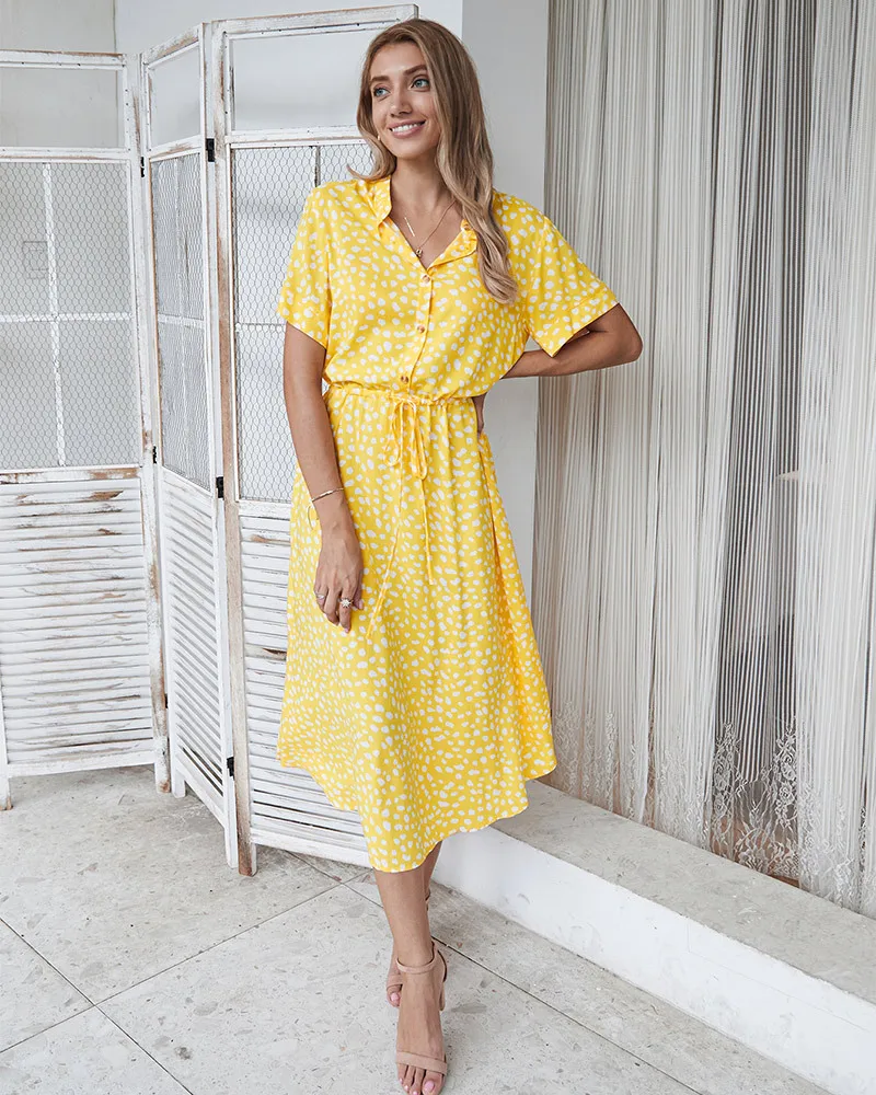 LUNA – BREEZY ELEGANCE SHIRT DRESS