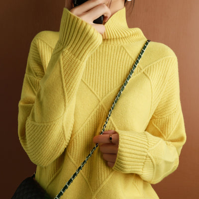 PATRICIA - ARGYLE SWEATER