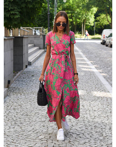 MARIELLA – SUN-DRENCHED ELEGANCE DAY DRESS