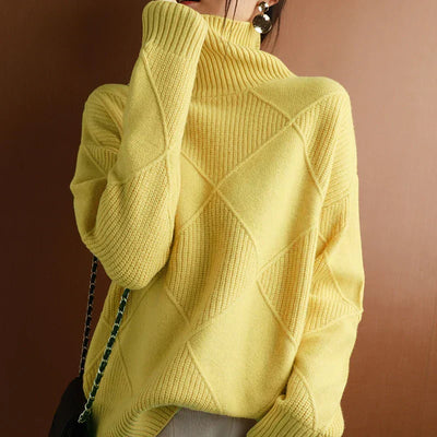 PATRICIA - ARGYLE SWEATER