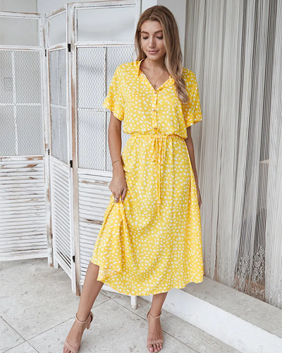 LUNA – BREEZY ELEGANCE SHIRT DRESS