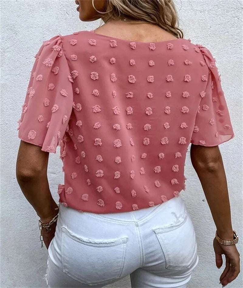 RITA – CHARMING TOP WITH FEMININE GRACE