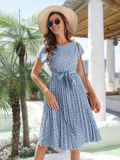 ANETTE – DELICATE BLOOM WHISPERS MIDI DRESS
