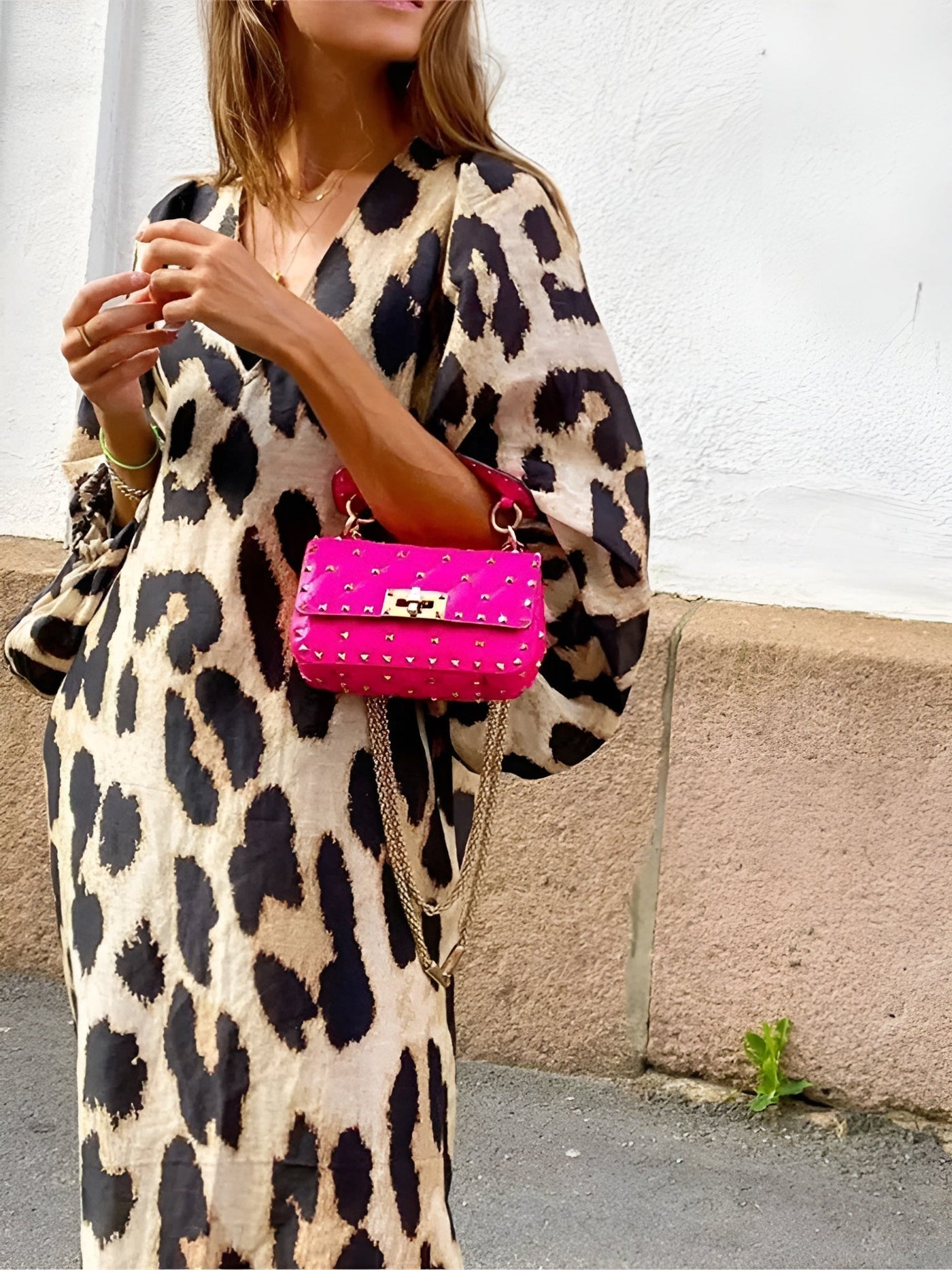 SILVIE – BOLD GRACE LEOPARD DRESS