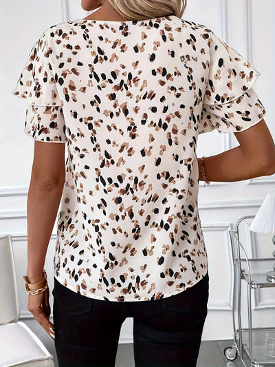 REGINA – PLAYFUL RUFFLES STATEMENT BLOUSE
