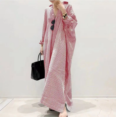 LUNA – RELAXED CHARM SHIRT DRESS