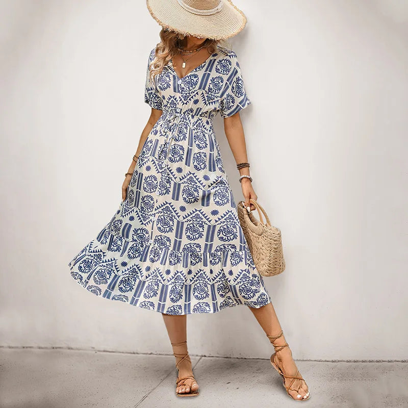 RIA – SOFT DRAPE VISCOSA DRESS