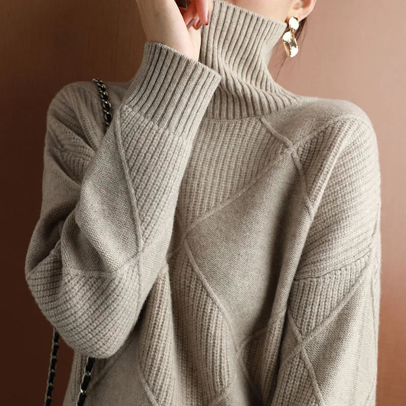PATRICIA - ARGYLE SWEATER