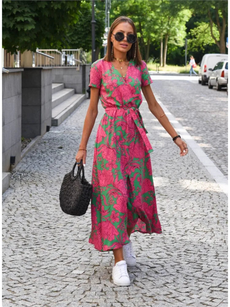 NENA – EFFORTLESS WRAP ELEGANCE DRESS