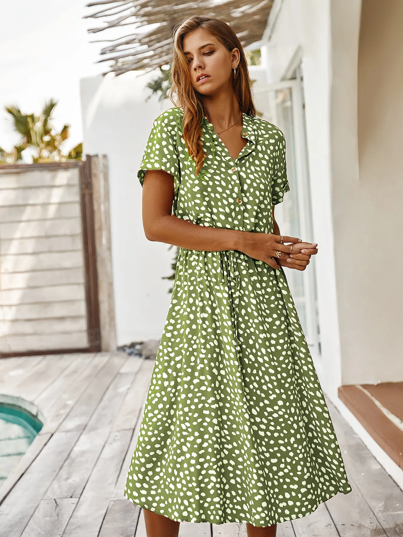 LUNA – BREEZY ELEGANCE SHIRT DRESS