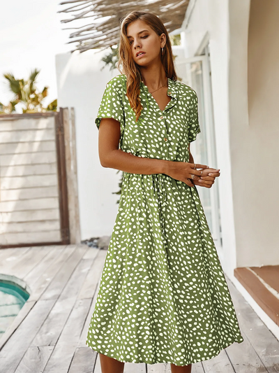 LUNA – BREEZY ELEGANCE SHIRT DRESS