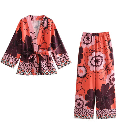 CLAUDIA – MODERN PRINTS TWO-PIECE SET