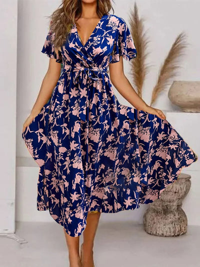 EVY – ROMANTIC BLOSSOM DREAMS MIDI DRESS