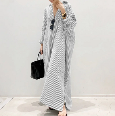 LUNA – RELAXED CHARM SHIRT DRESS