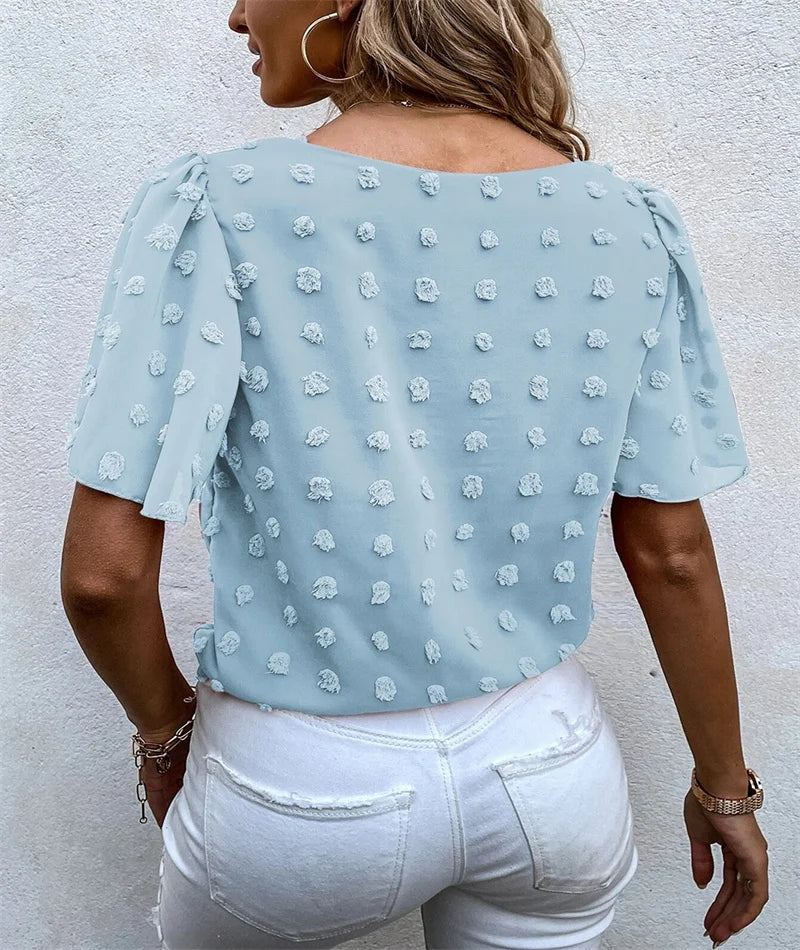 RITA – CHARMING TOP WITH FEMININE GRACE