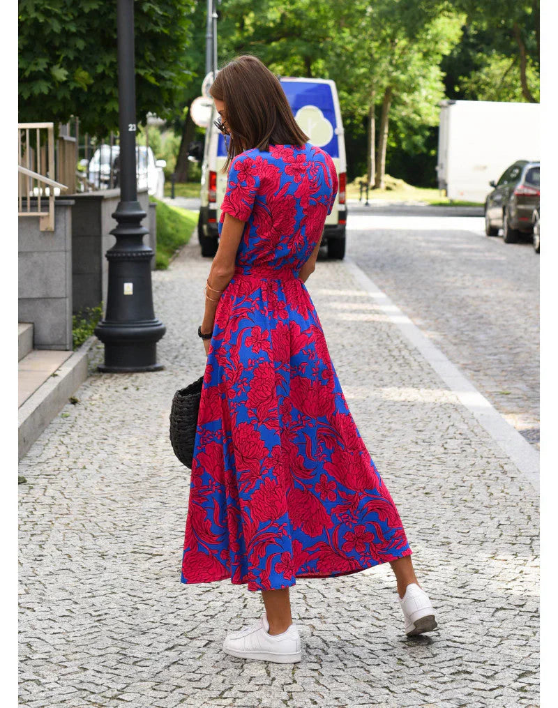 MARIELLA – SUN-DRENCHED ELEGANCE DAY DRESS