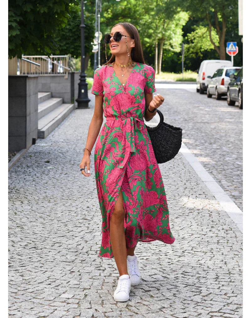 MARIELLA – SUN-DRENCHED ELEGANCE DAY DRESS