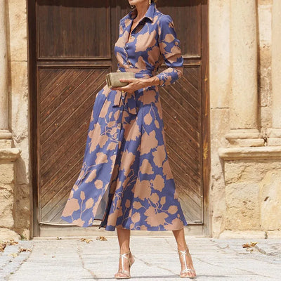 ÉLISE – TIMELESS GRACE LONG-SLEEVE DRESS