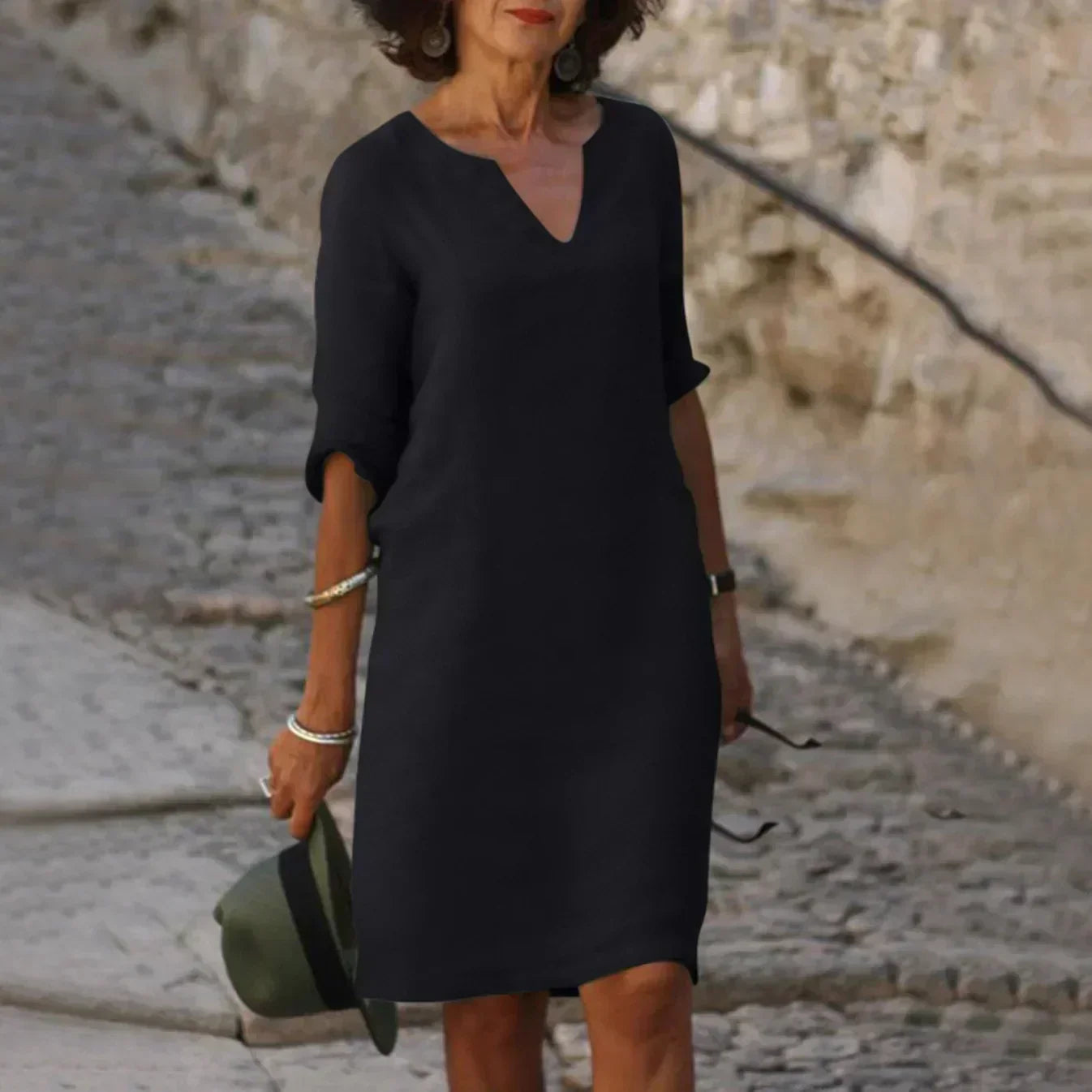 ANDRENE – GRACEFUL SILHOUETTE DRESS